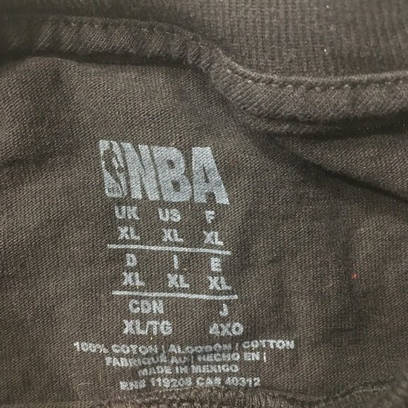 xx Golden State Warriors CHEF tee XL Steph Curry #30 NBA Basketball DUBS black - Picture 7 of 7